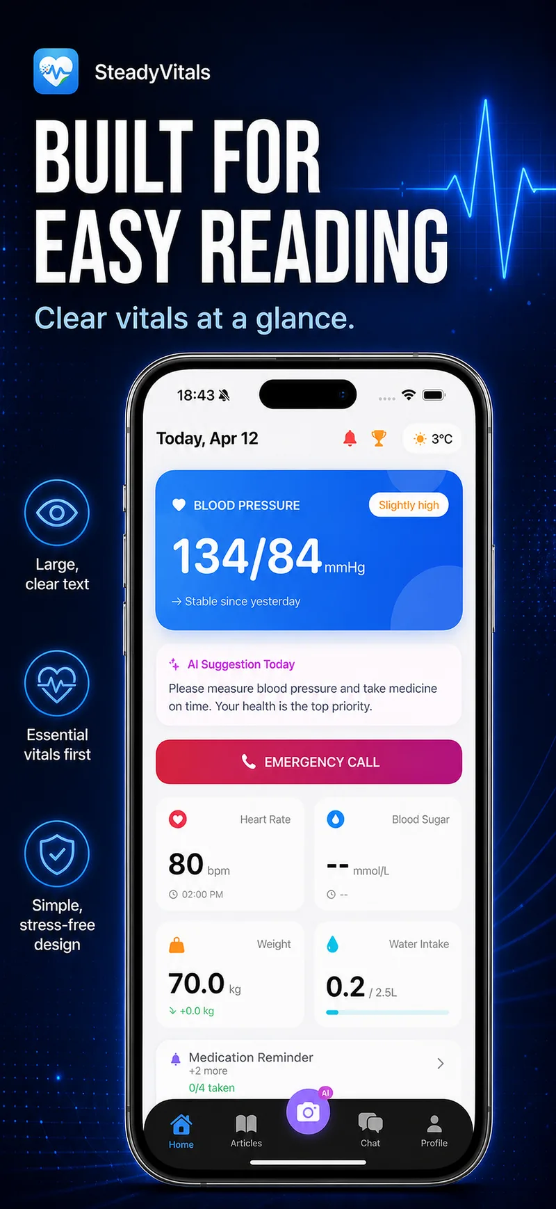 Large Text Display
